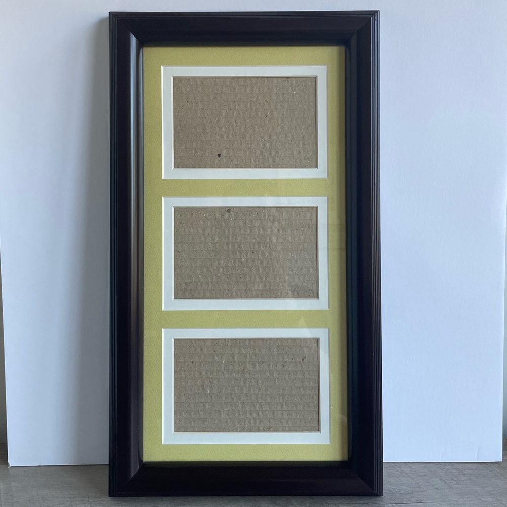Picture Frame - Holds three 4x6 photos